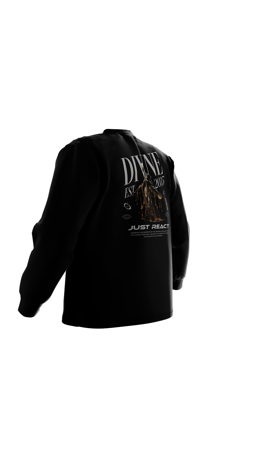 Moletom sem capuz "Divine"