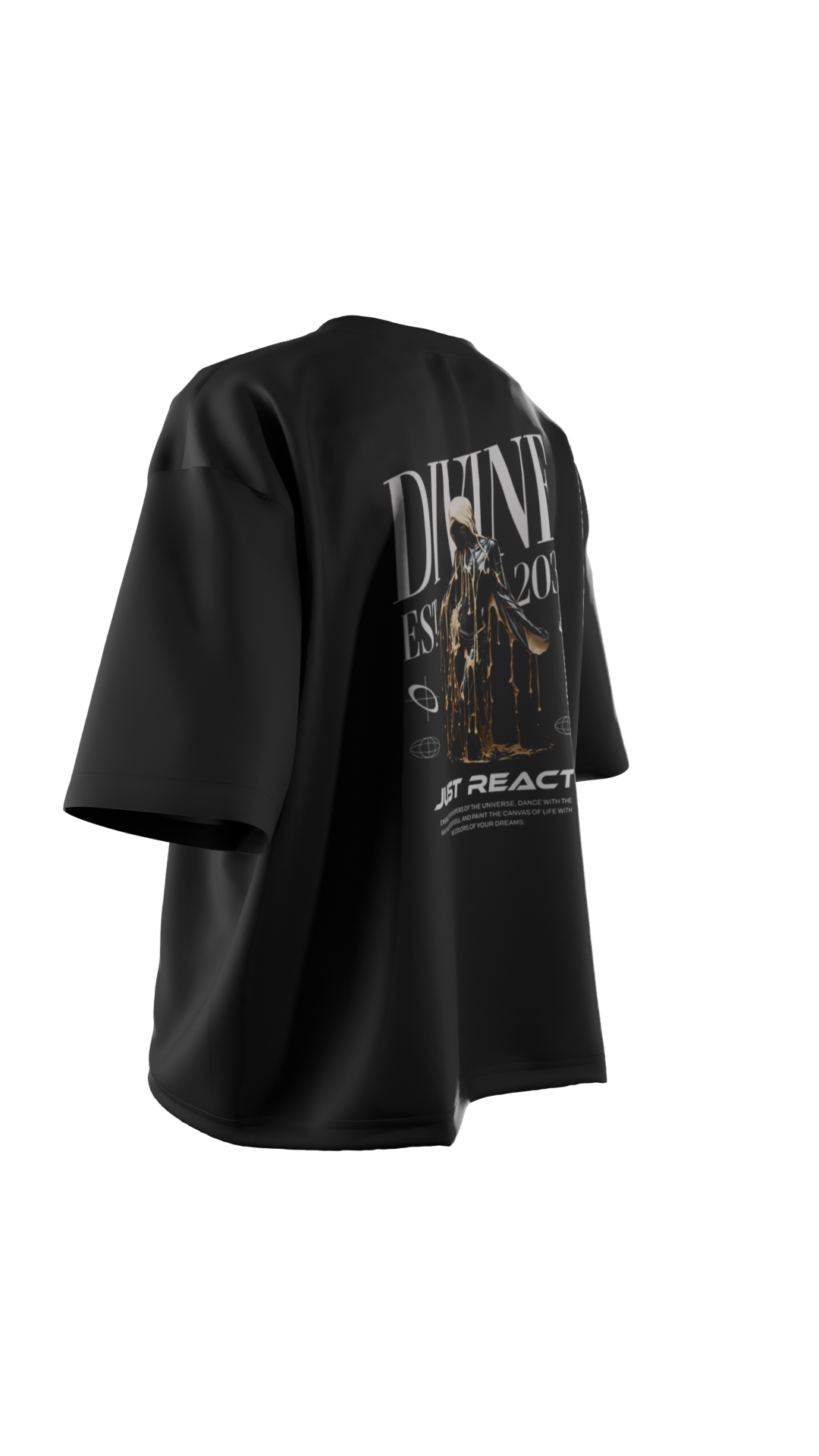 Camiseta Oversized "Divine"