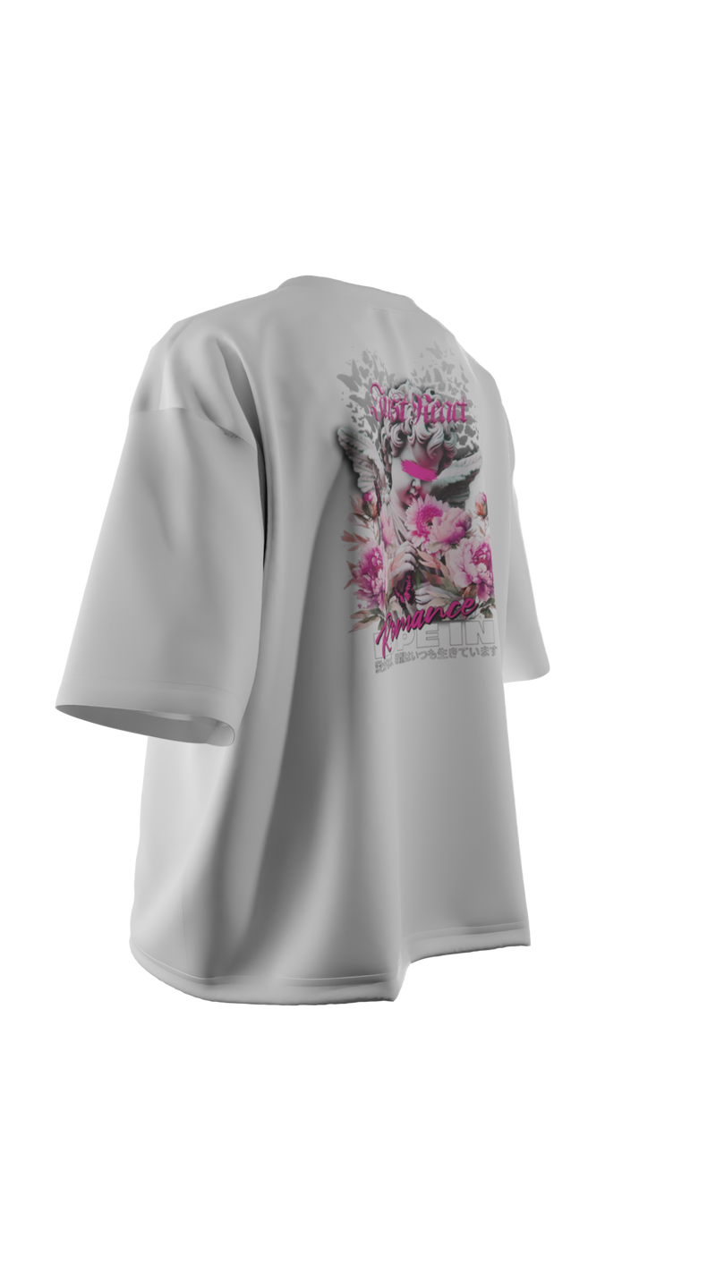 Camiseta Oversized "Romance"