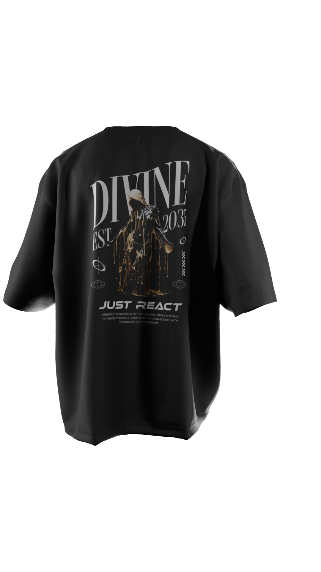 Camiseta Oversized "Divine"
