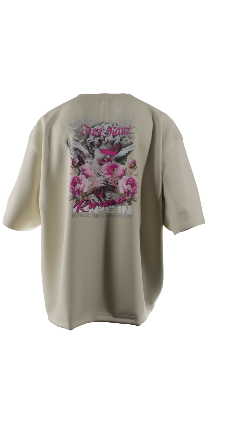 Camiseta Oversized "Romance"