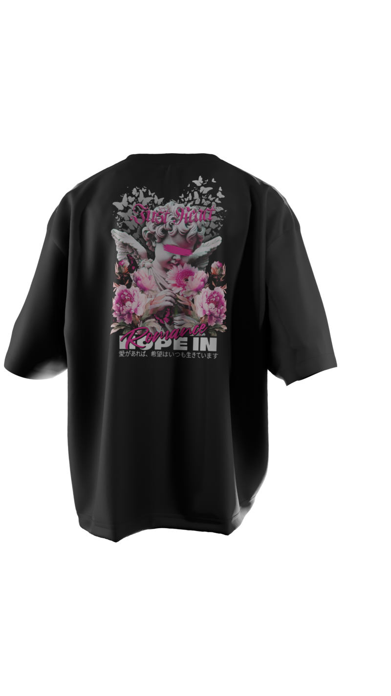 Camiseta Oversized "Romance"