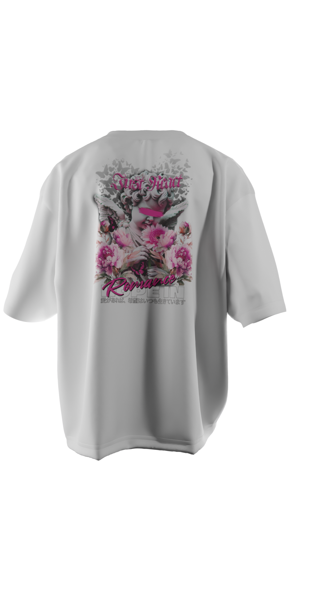 Camiseta Oversized "Romance"