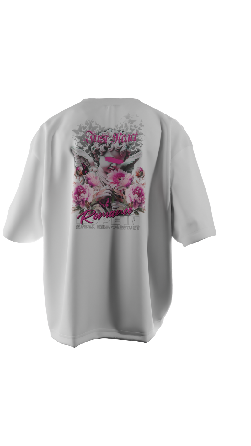 Camiseta Oversized "Romance"