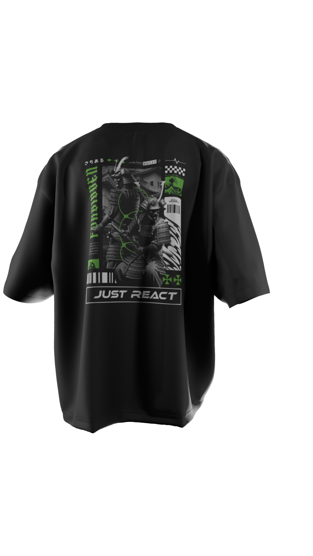 Camiseta Oversized "Forbidden"