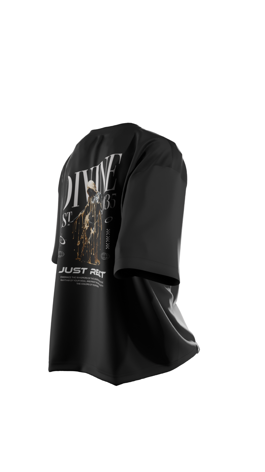 Camiseta Oversized "Divine"