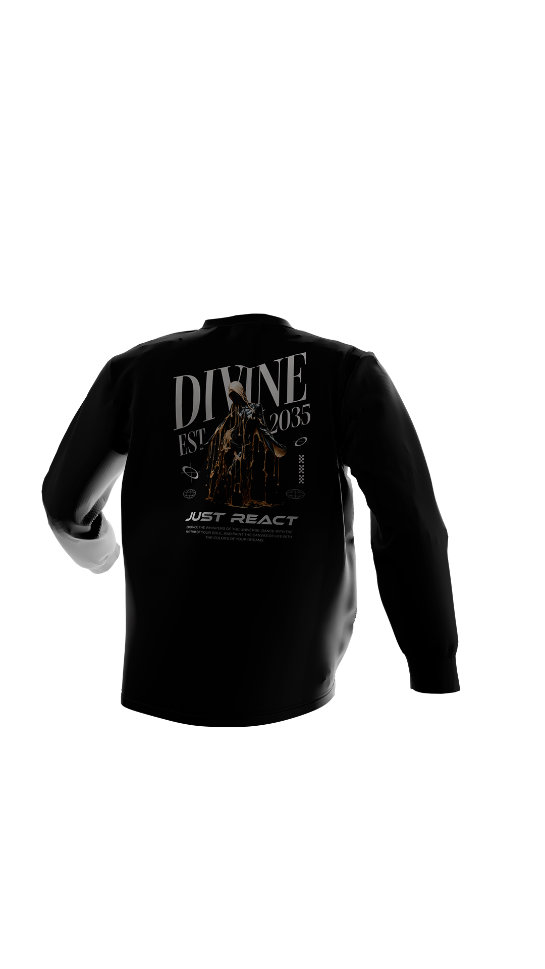 Moletom sem capuz "Divine"