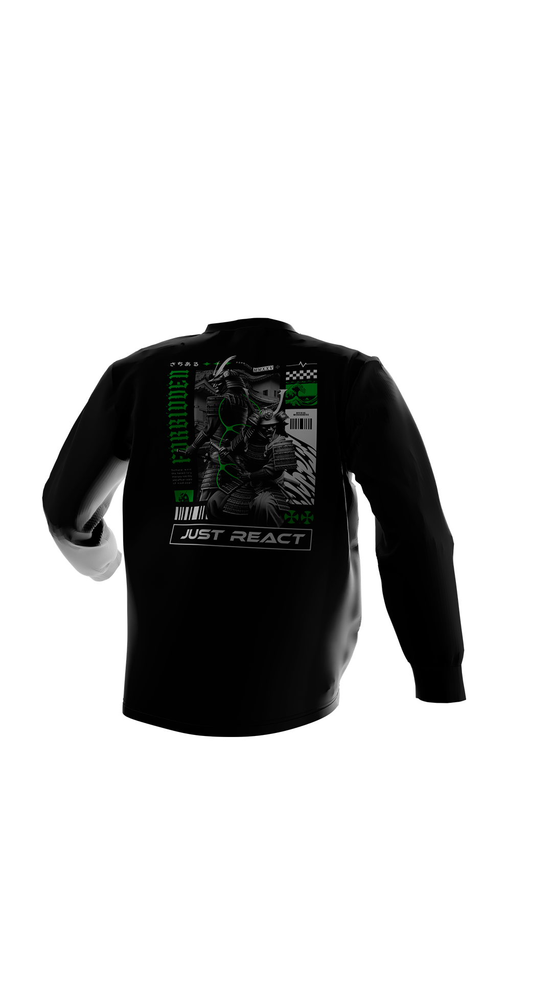 Moletom sem capuz "Forbidden"